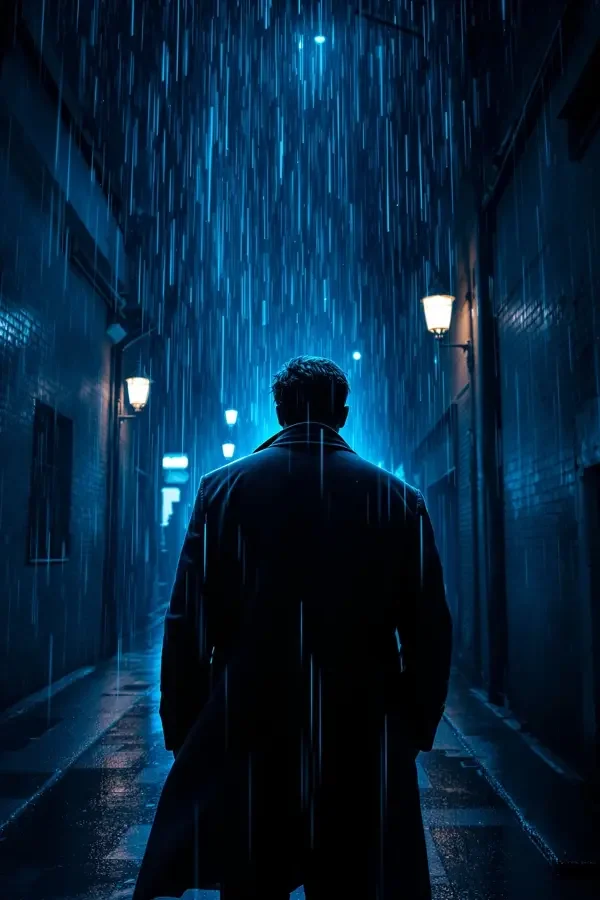 夜色旅人 星空海报